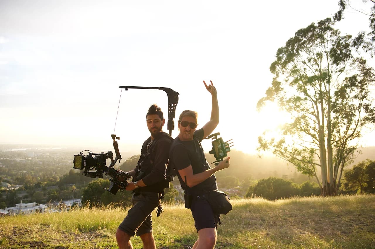 Behind the scenes
